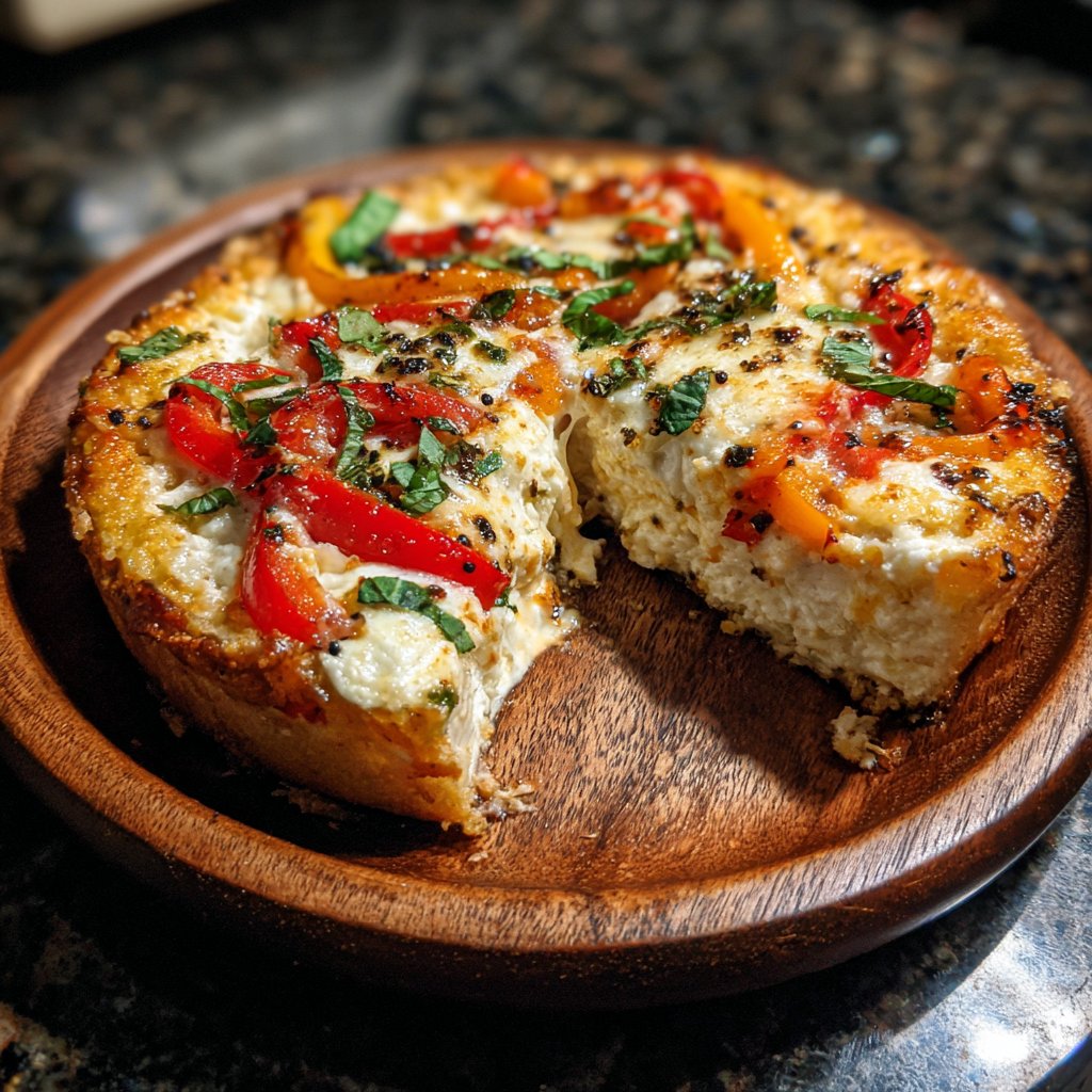 Cottage Cheese Pizza Bowl