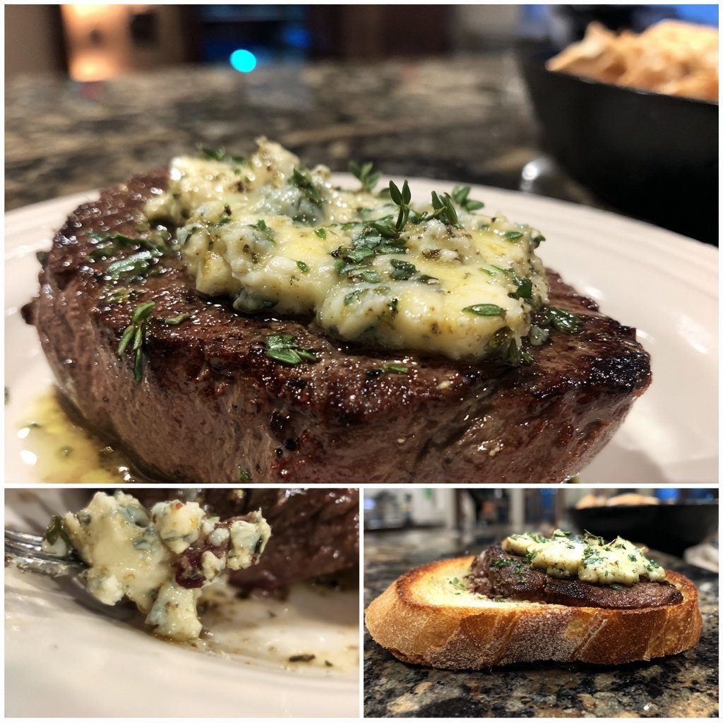 Filet Mignon Blue Cheese Butter
