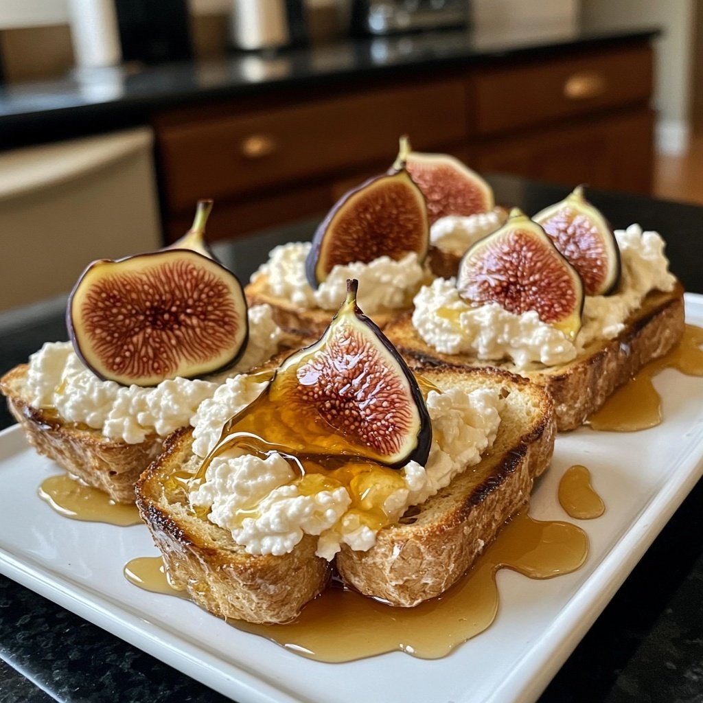 Whipped Ricotta Honey Toast Recipe