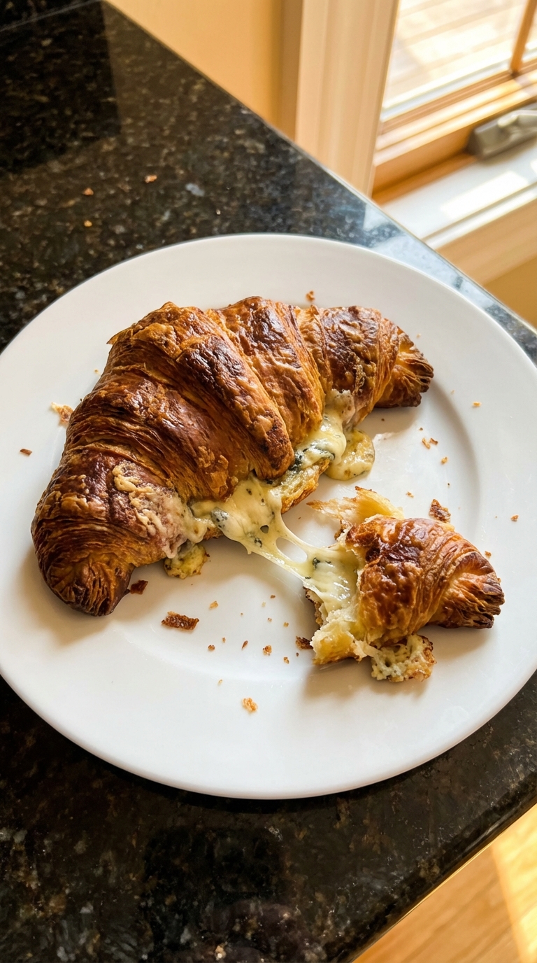 Blue Cheese Croissant Extravaganza