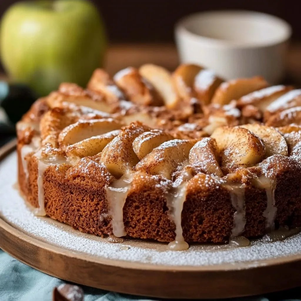 The BEST Cinnamon Apple Cake Recipe