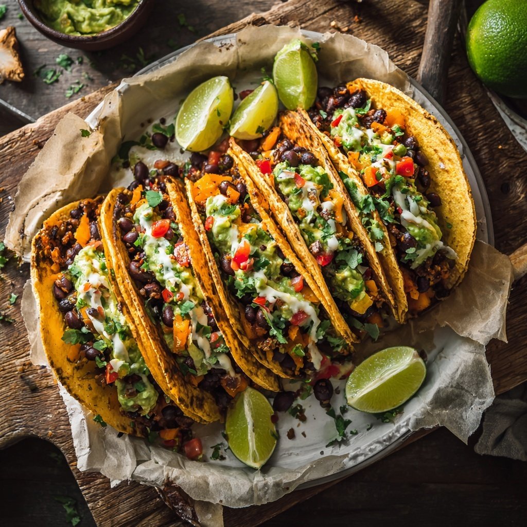 Sweet Potato and Black Bean Tacos