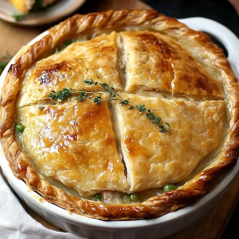 Double Crust Chicken Pot Pie