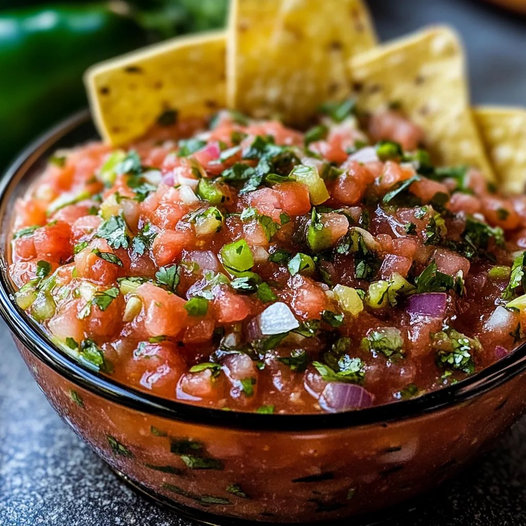 Best Homemade Salsa Ever