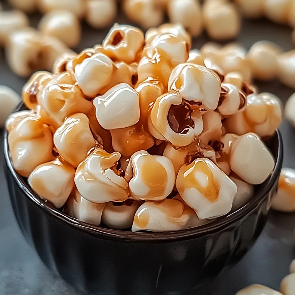 Marshmallow Caramel Corn