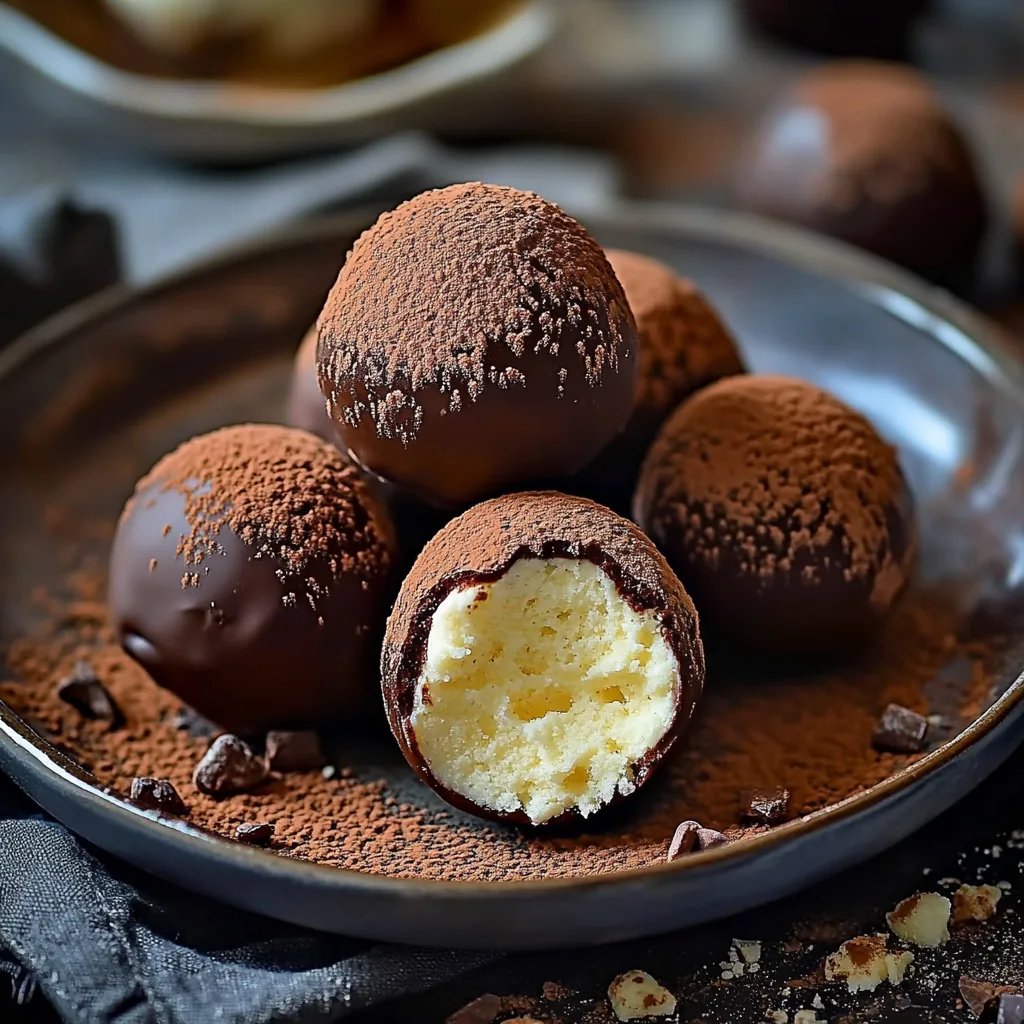 Tiramisu Truffles Recipe