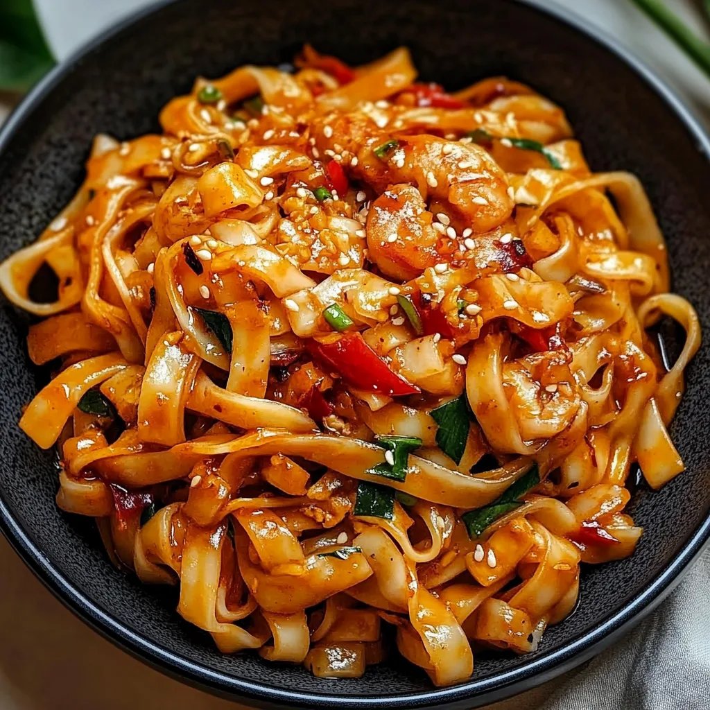 Spicy Garlic Chilli Noodles
