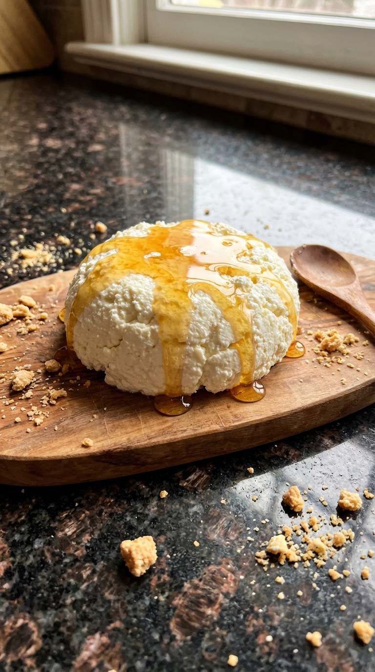 Cottage Cheese with Honey Drizzle