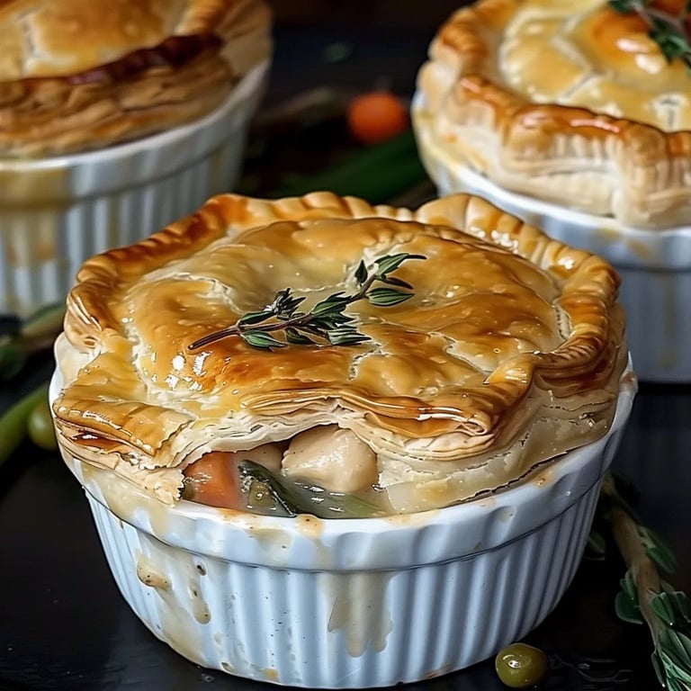 Irresistible Mini Chicken Pot Pies