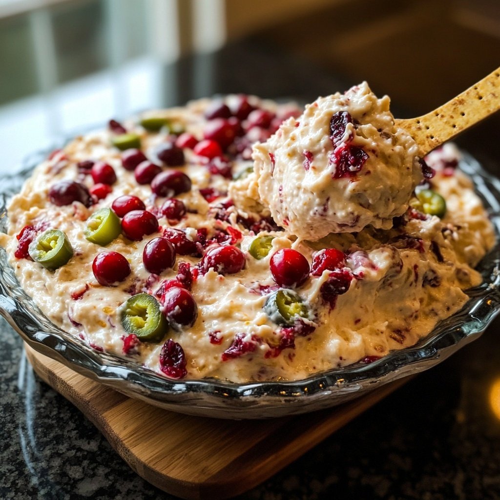 Quick Cranberry Jalapeno Dip