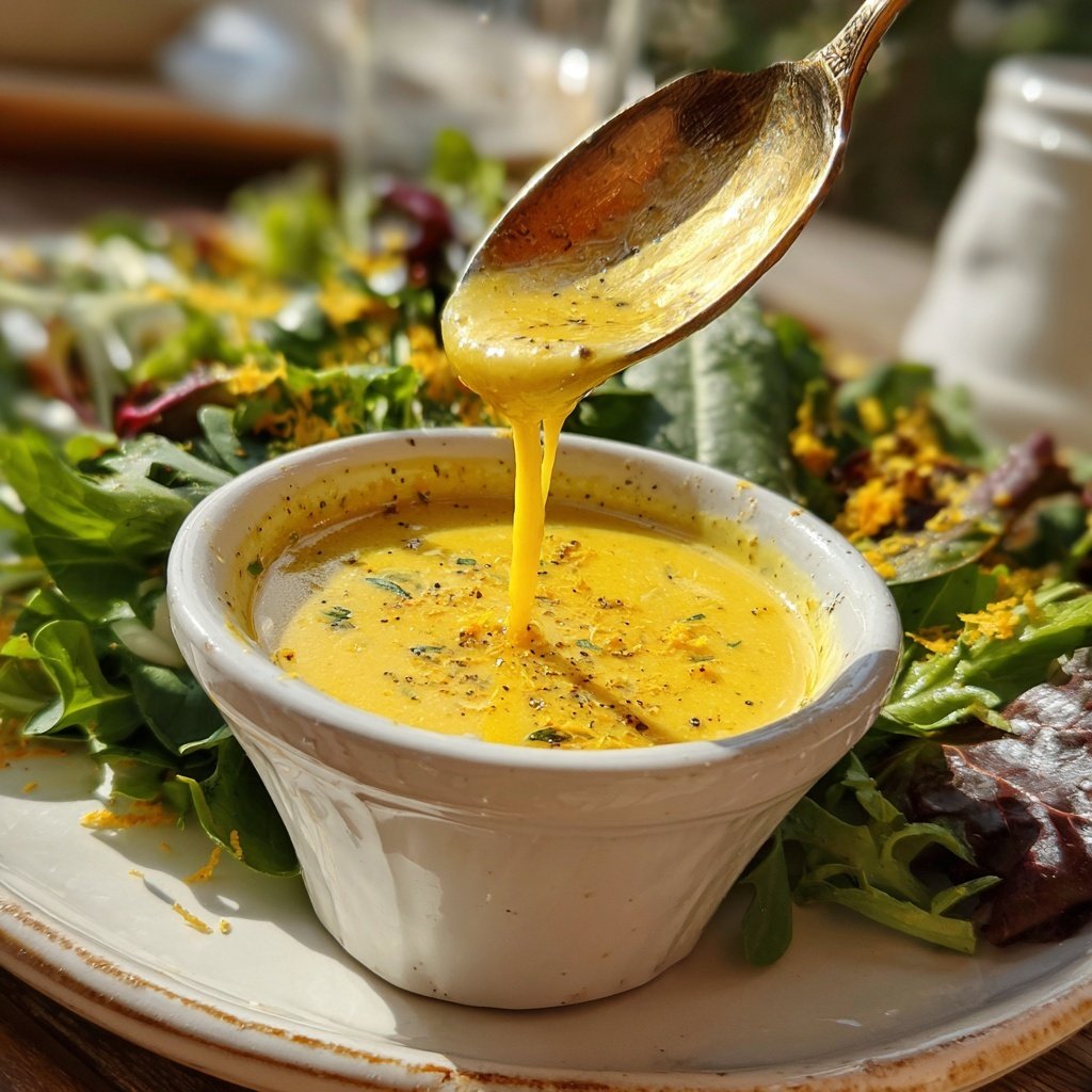 Lemon Maple Dijon Vinaigrette