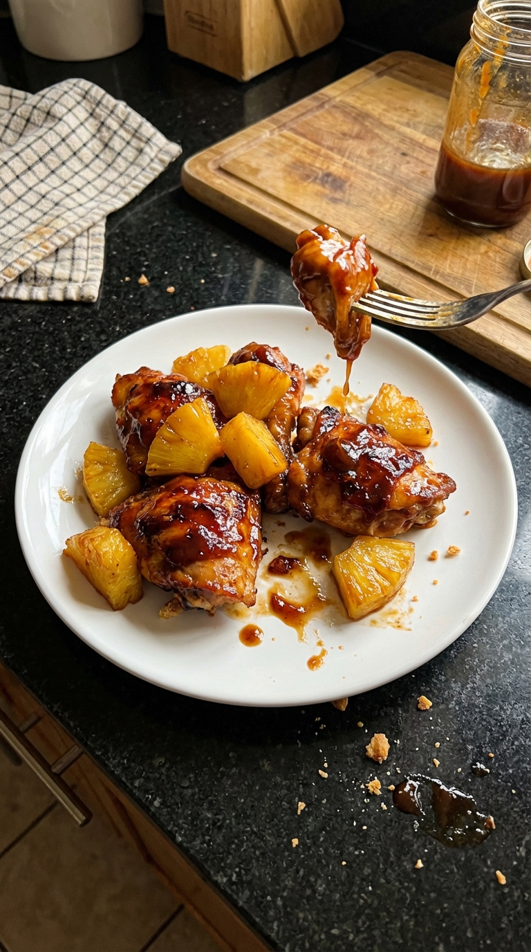 Sweet Pineapple BBQ Chicken