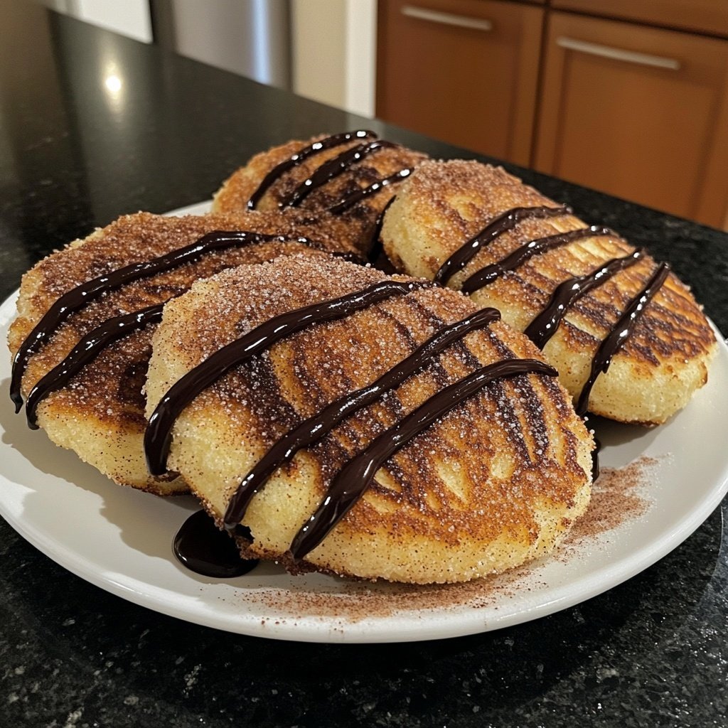 Irresistible Spanish Churro Pancakes