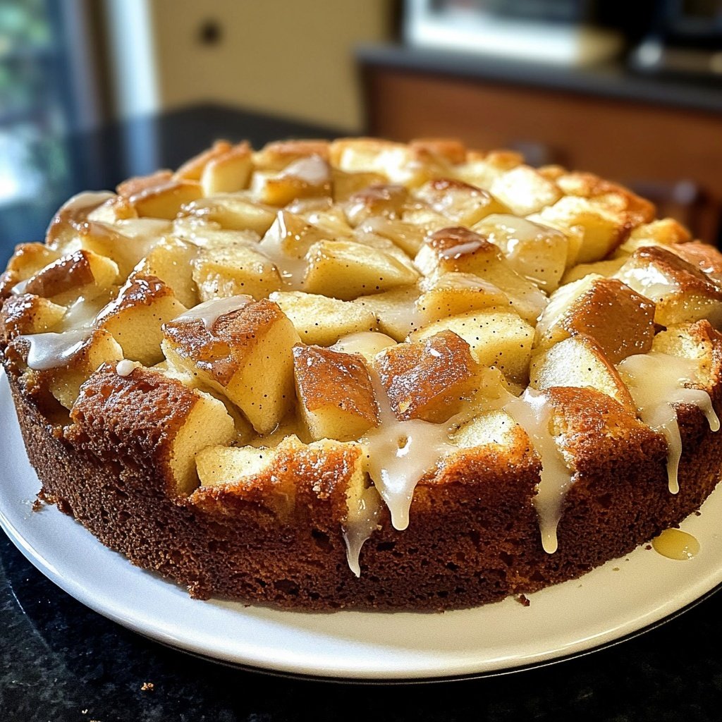 Cardamom Apple Cake
