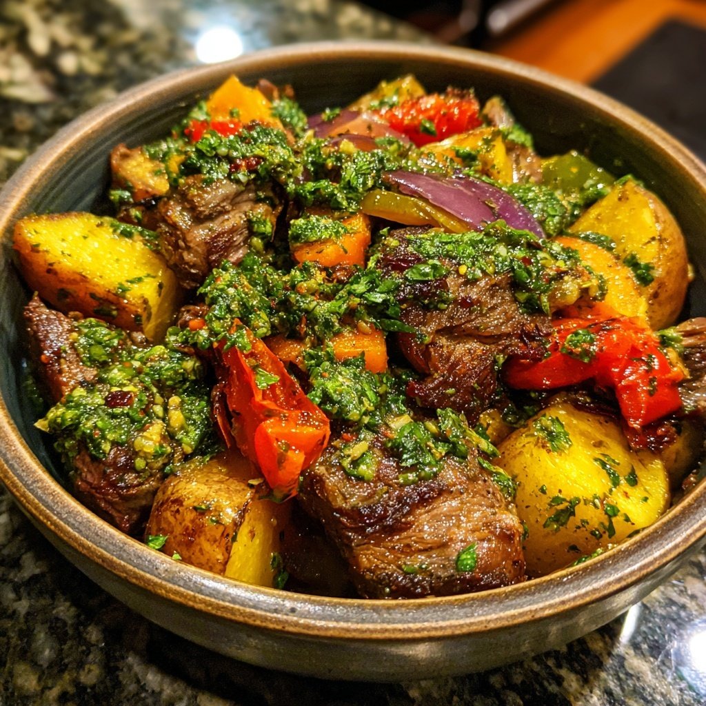 Savory Chimichurri Shepherd’s Dish