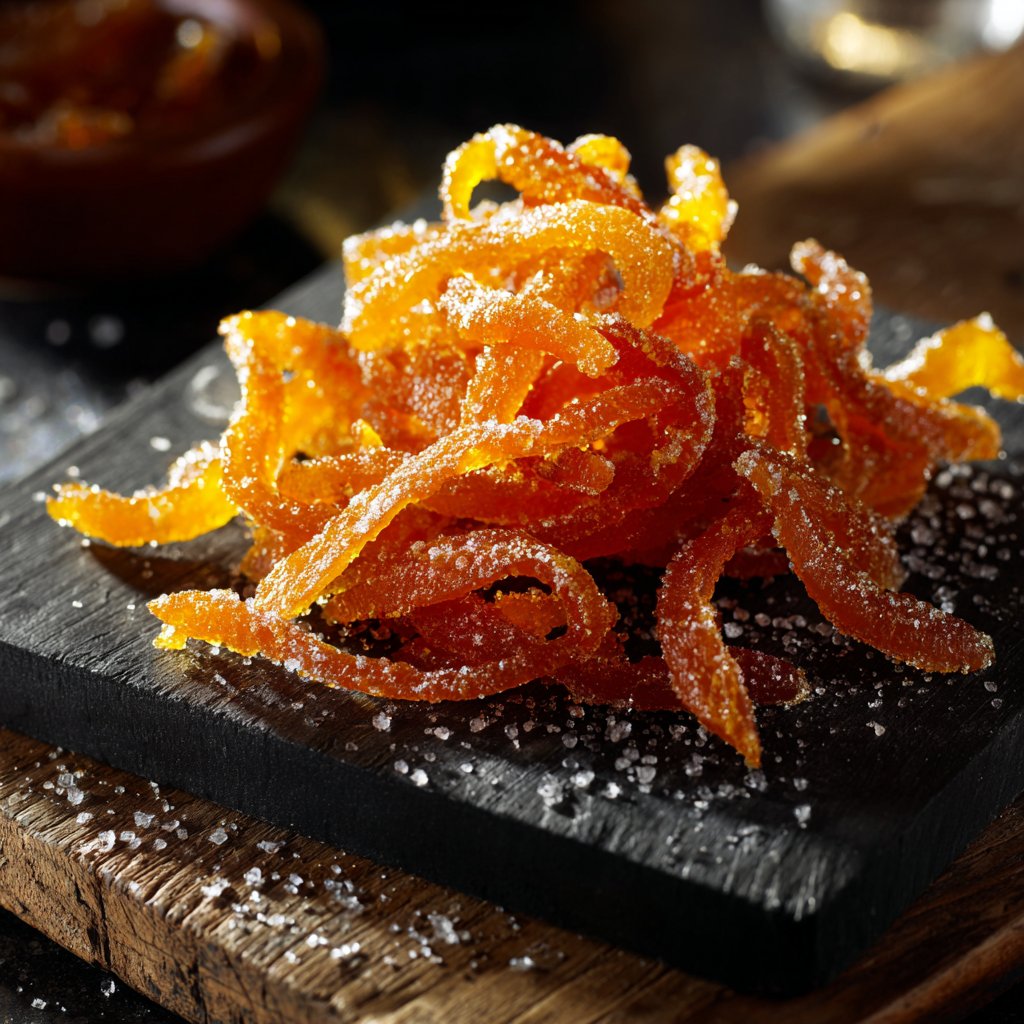 Candied Orange Peel Homemade Treats