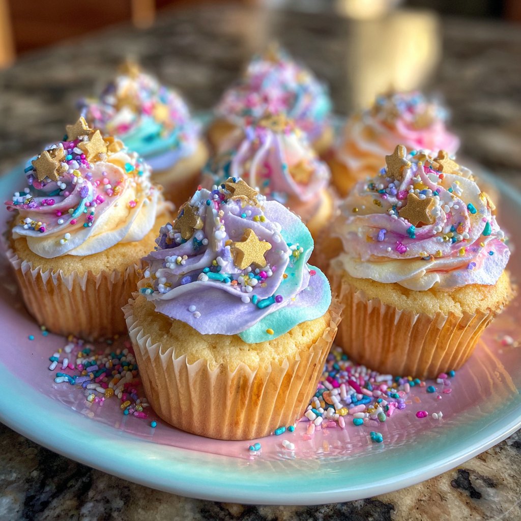 Charming Unicorn Cupcake Designs