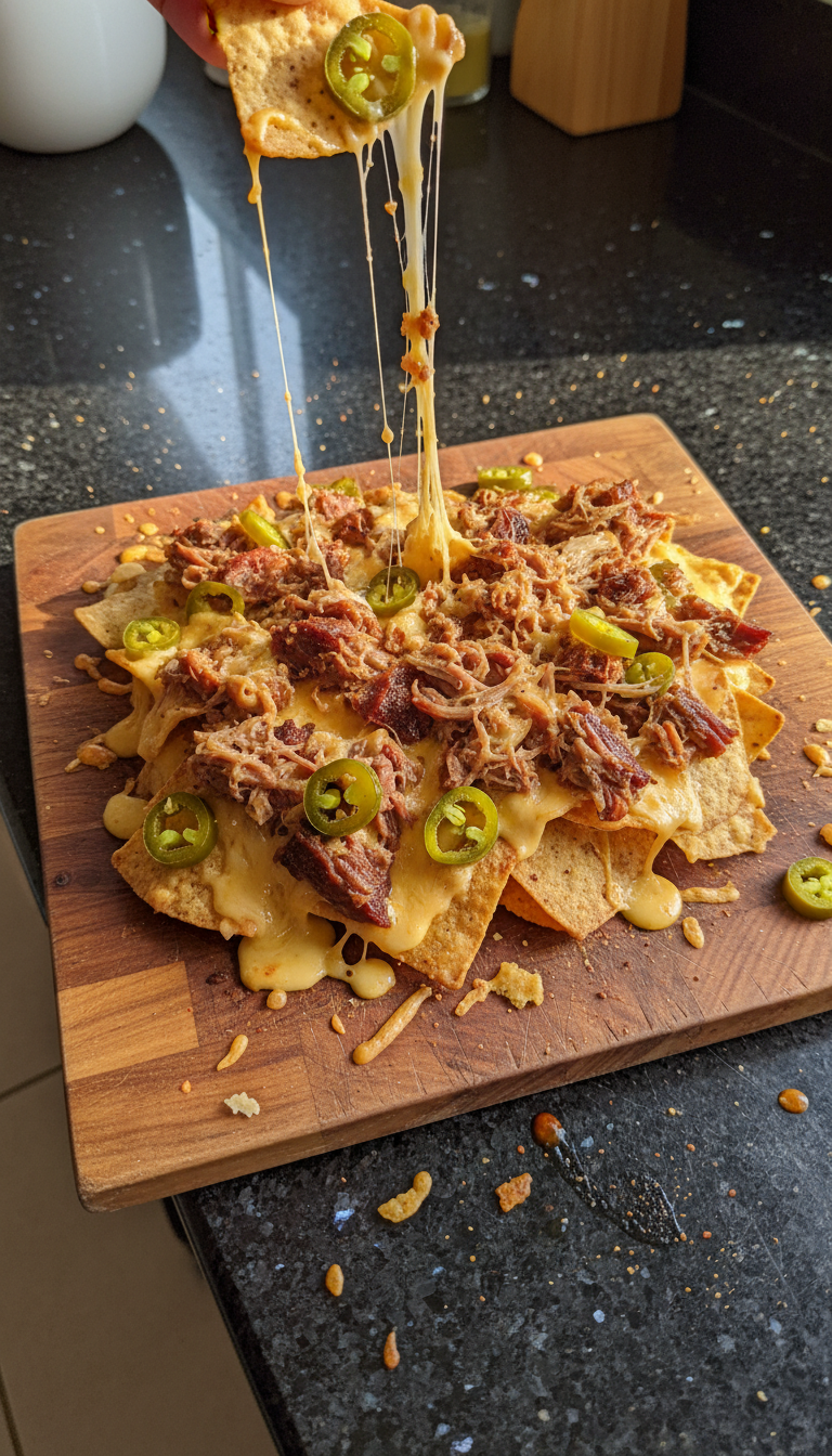 Pulled Pork Nacho Surprise
