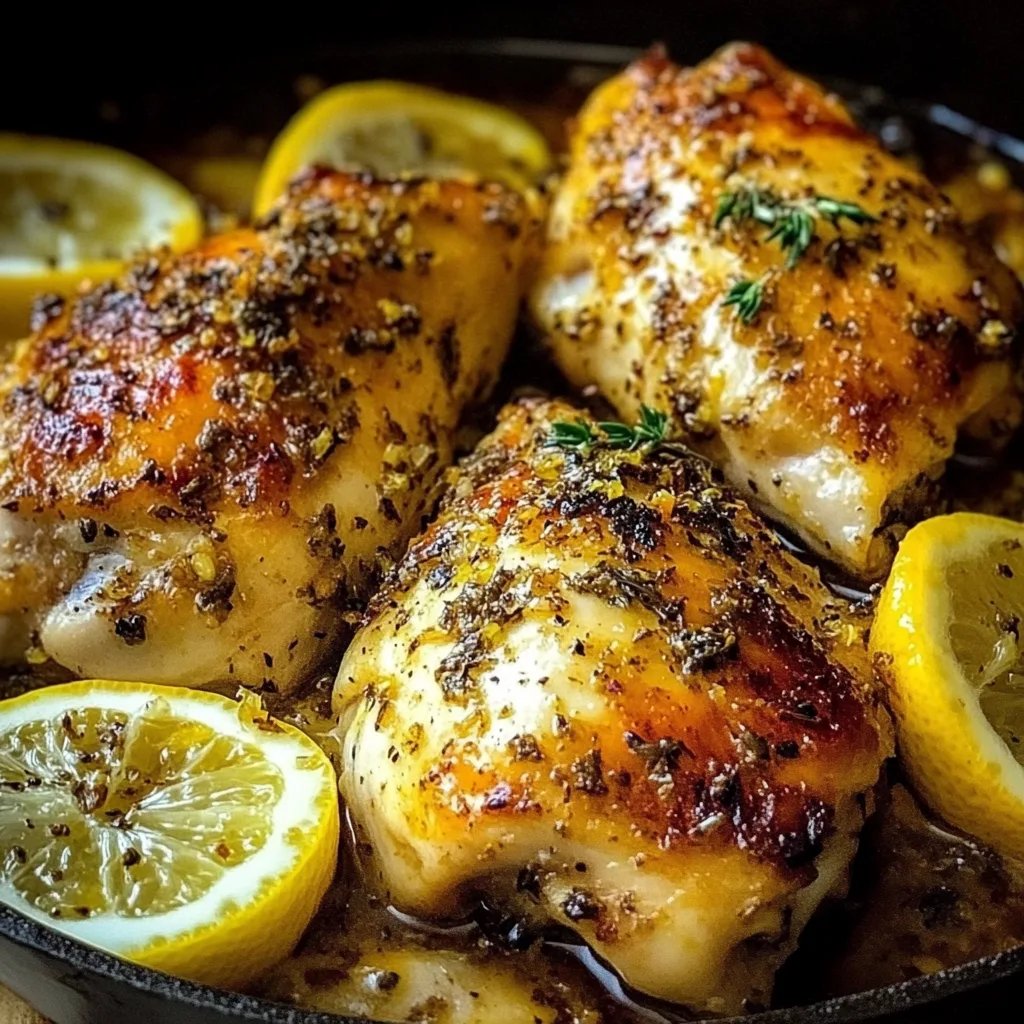 Baked Lemon Pepper Chicken