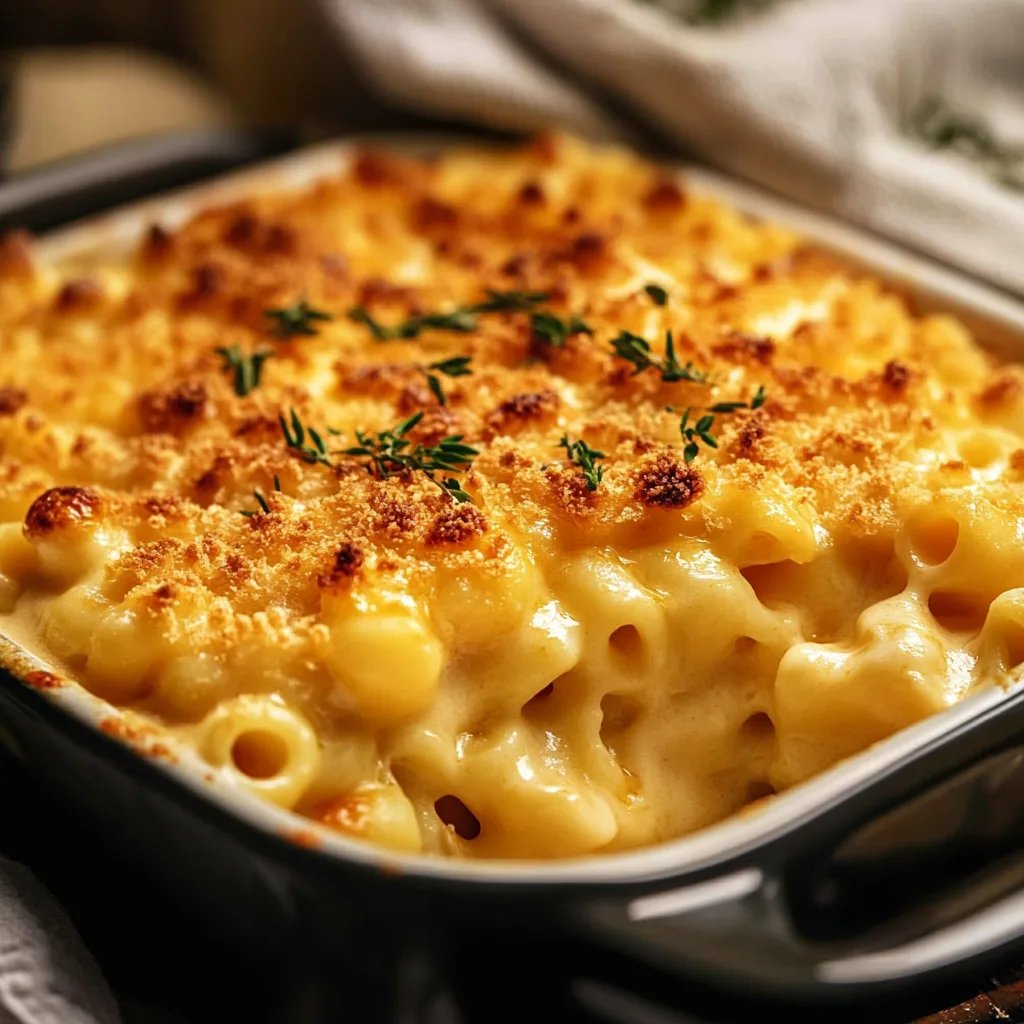 Perfectly Baked Mac & Cheese: An Amazing Ultimate Recipe for 6 Servings