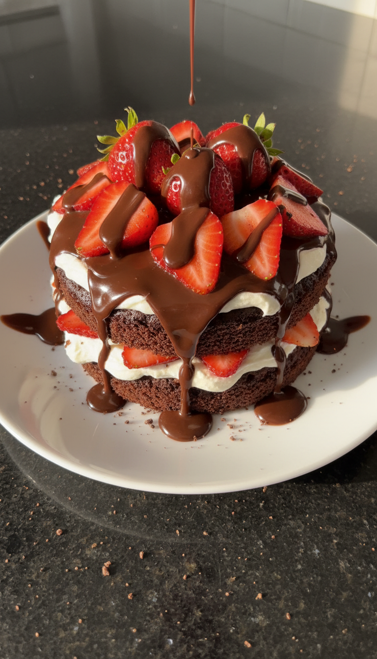 Creamy Chocolate Strawberry Delight