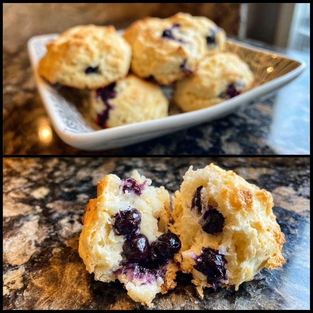 Blueberry Biscuits