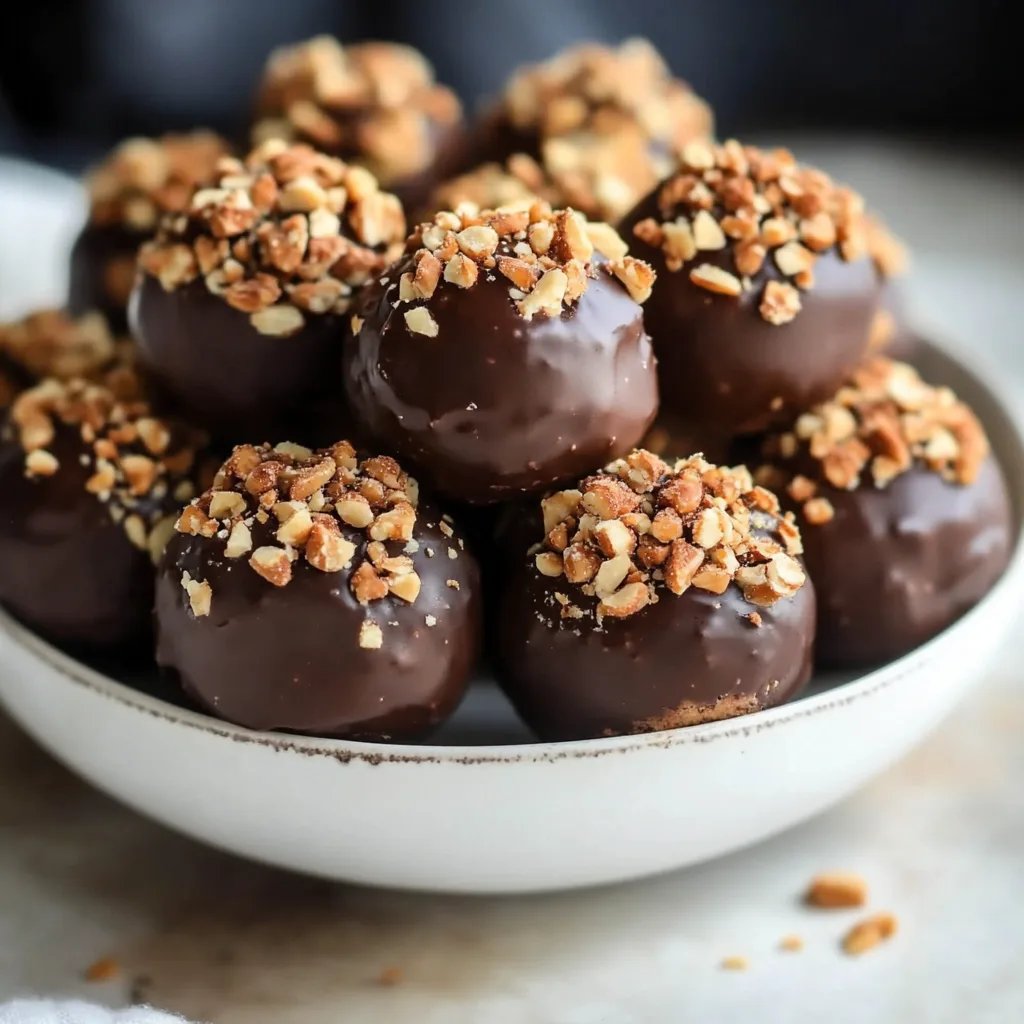 Easy Butterfinger Balls