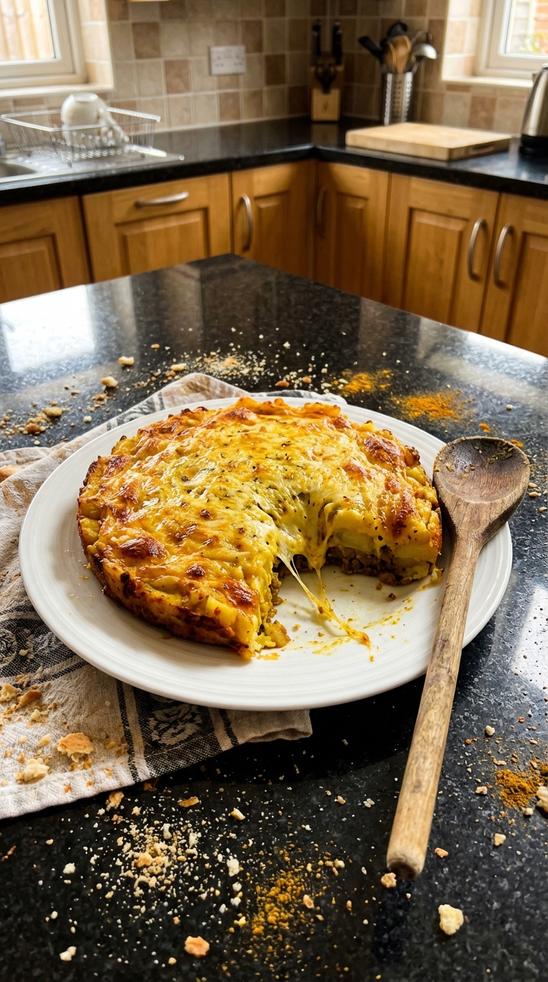 Indian Spiced Shepherd's Pie