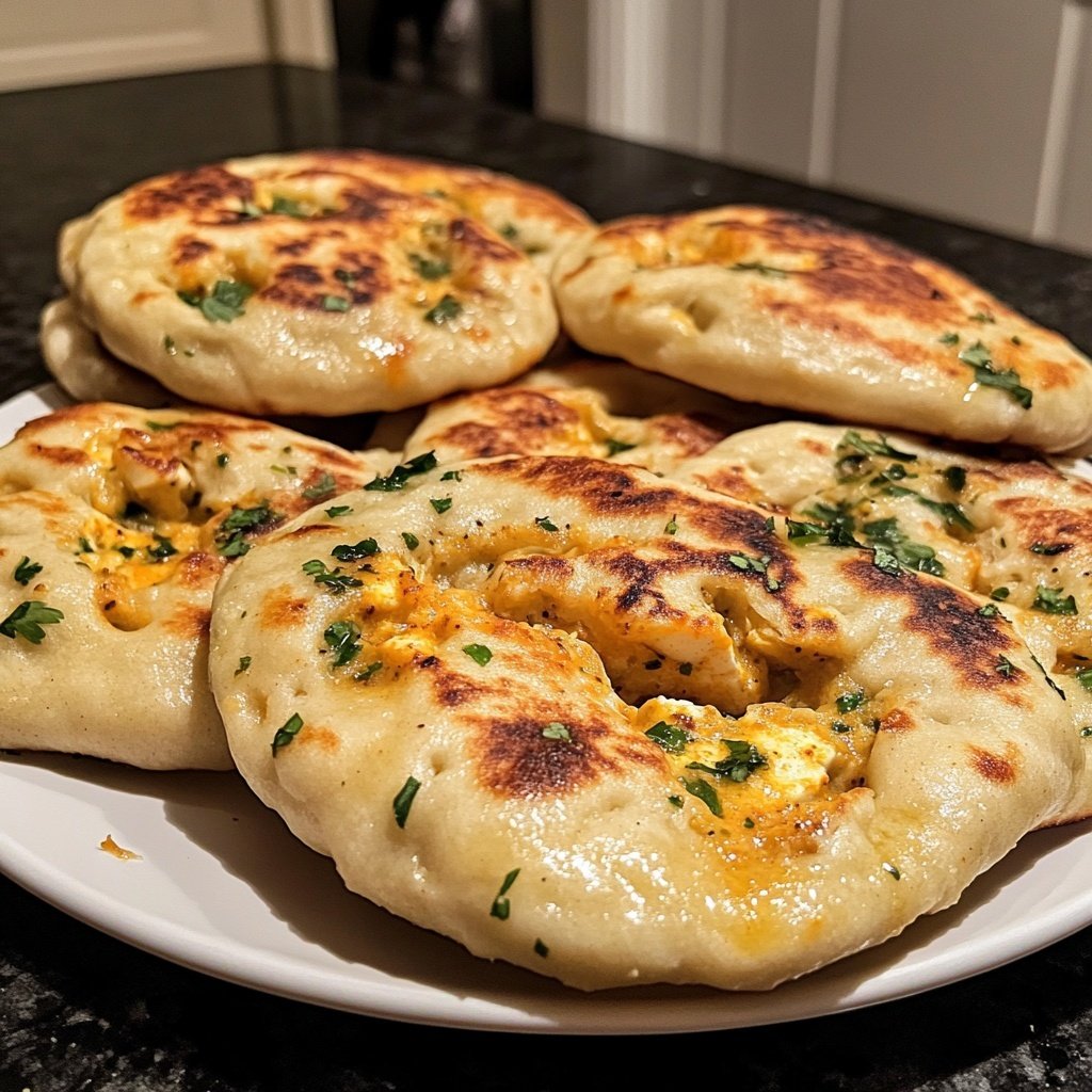 Achari Paneer Naan Bombs