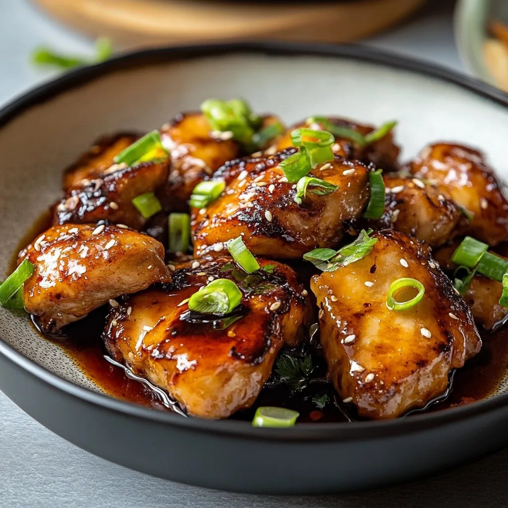 Juicy & Tender Shoyu Chicken