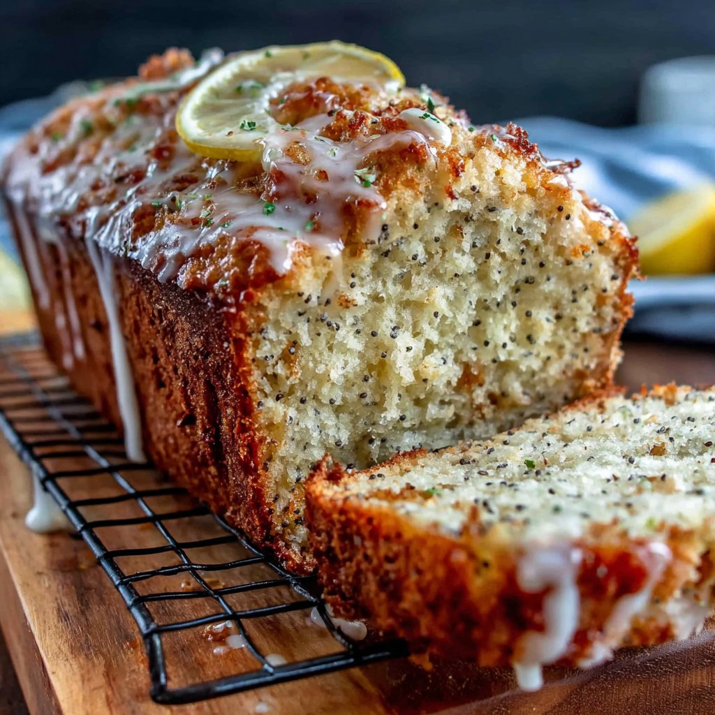 Lemon Poppyseed Spring Loaf