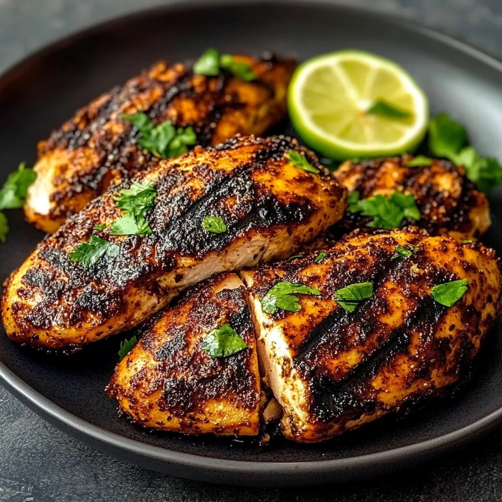 Easy Blackened Chicken Recipe