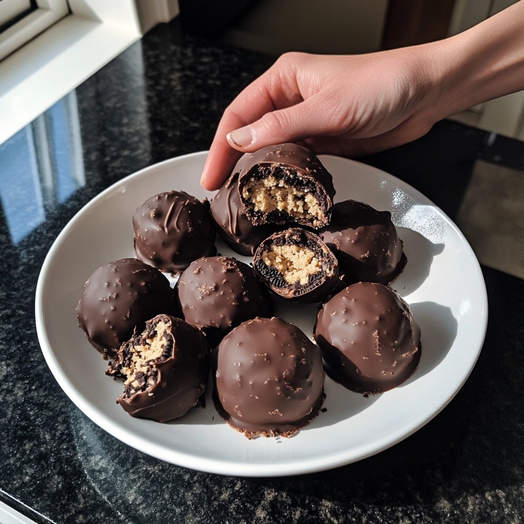 Peanut Butter Oreo Cookie Balls